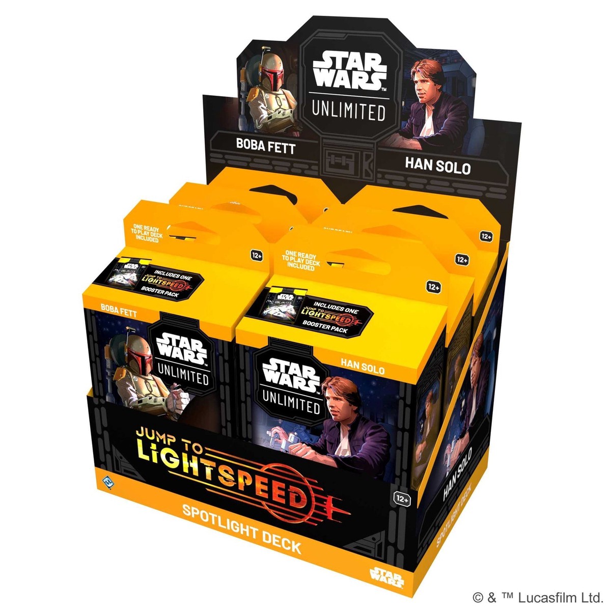 Star Wars Unlimited - Jump to Lightspeed Two-Player Starter - Han Solo