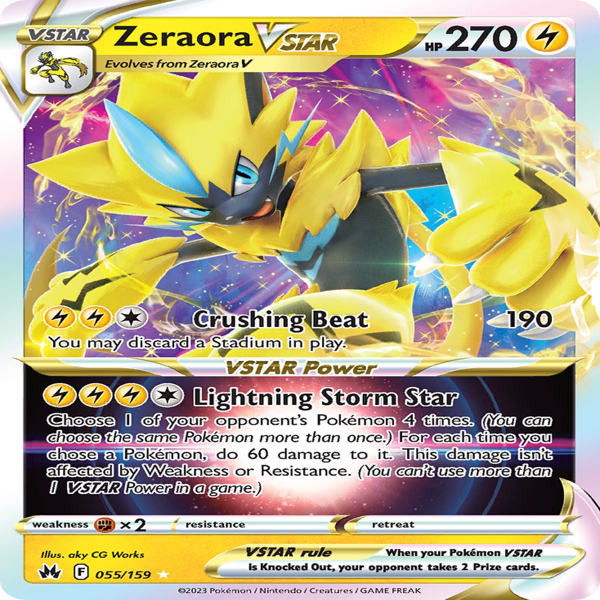 Zeraora VSTAR - 055159