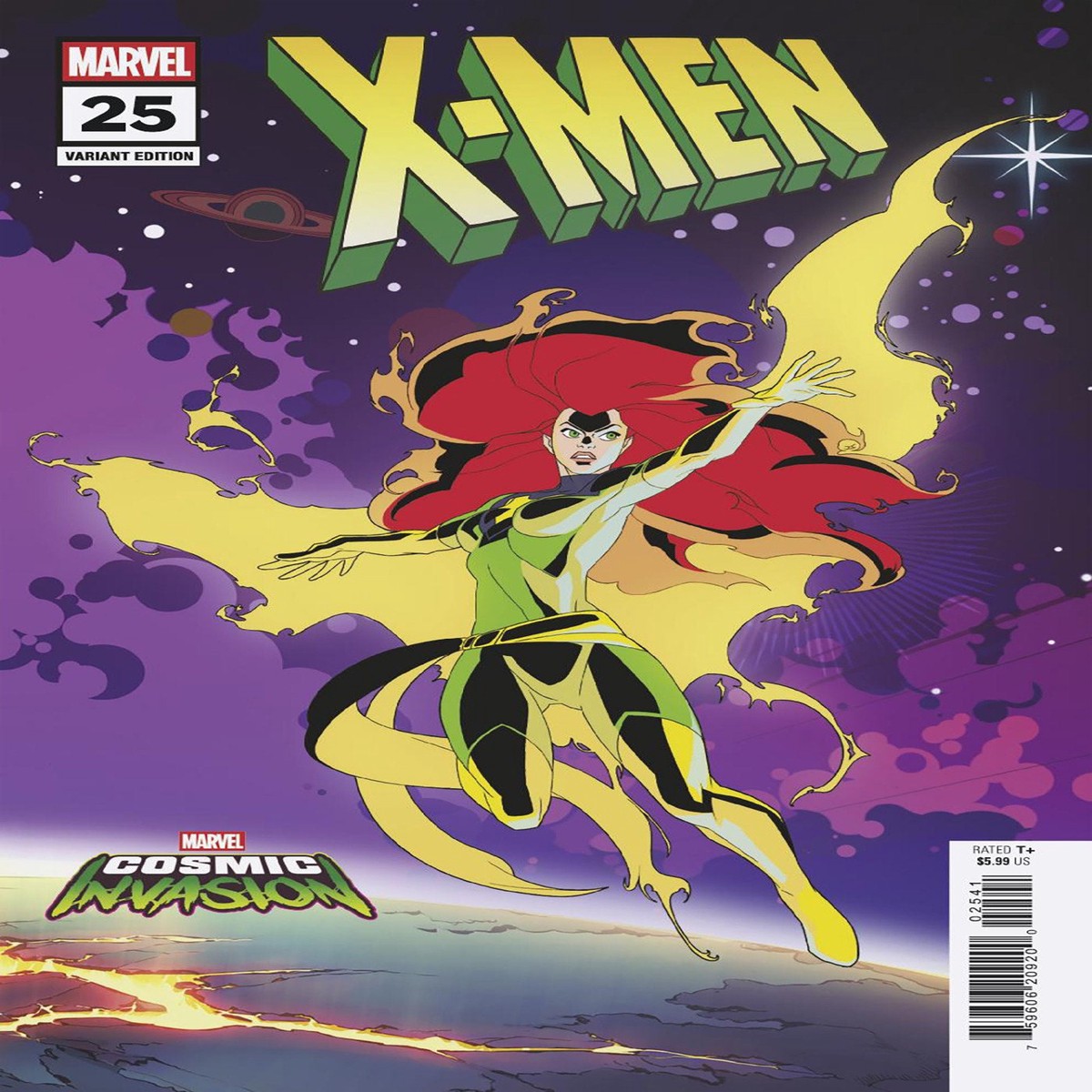 X-Men 25 Marvel Cosmic Invasion Variant