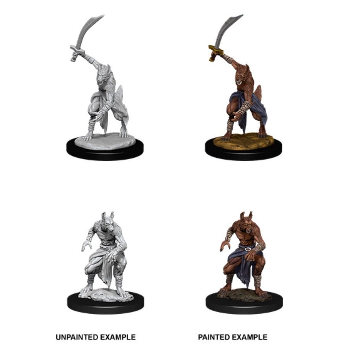 Dungeons Dragons Nolzurs Marvelous Unpainted Miniatures - W12 Jackalwere