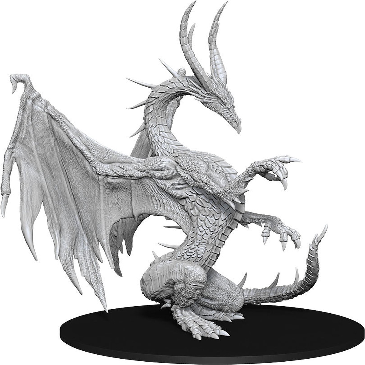 Pathfinder Deep Cuts Unpainted Miniatures W14 Blue Dragon