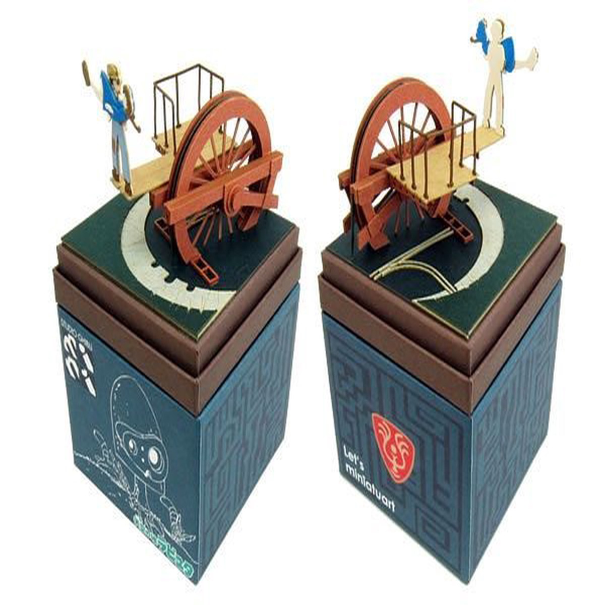 Sankei Miniature Art Kit - Studio Ghibli - Sheeta From The Sky (Laputa Castle in the Sky)