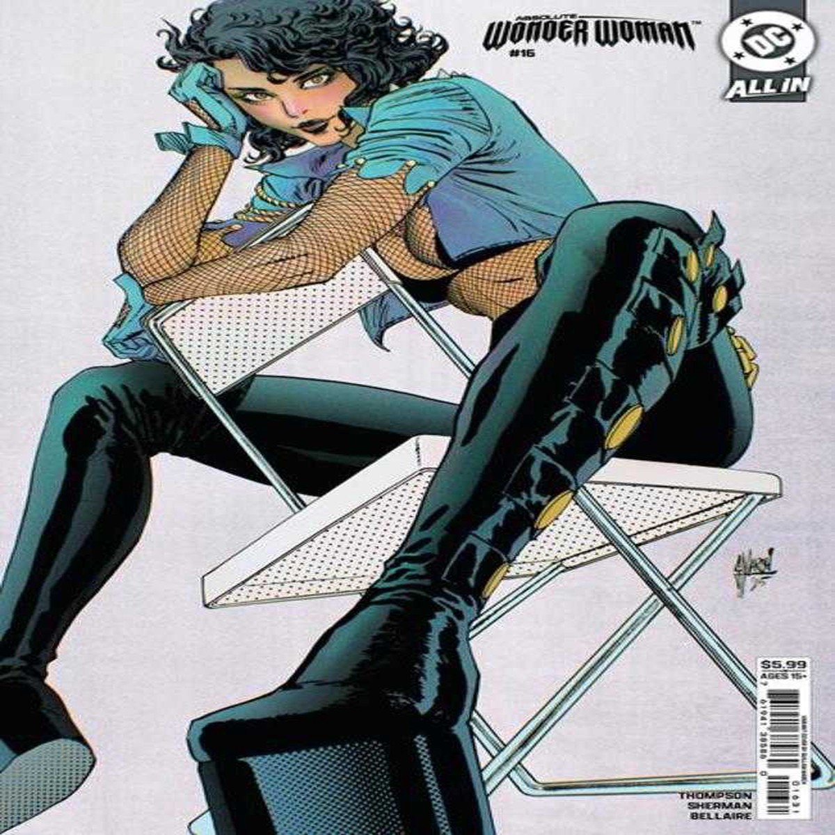 Absolute Wonder Woman 16 Cover C Guillem March Card Stock Variant