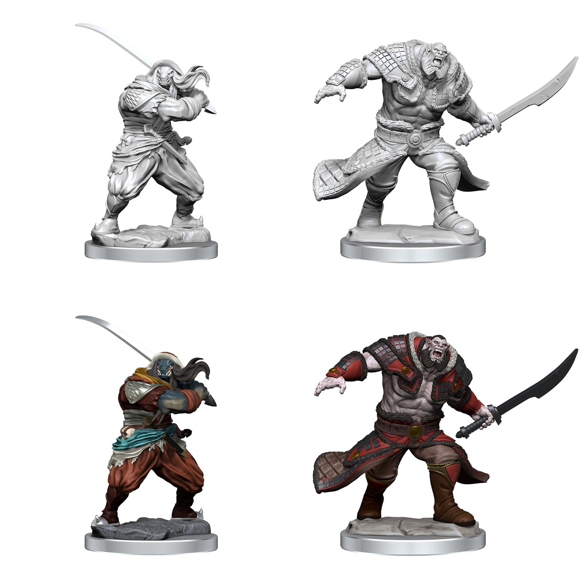 Magic G Minis Zurgo Helmsmasher and Unyielding Krumar