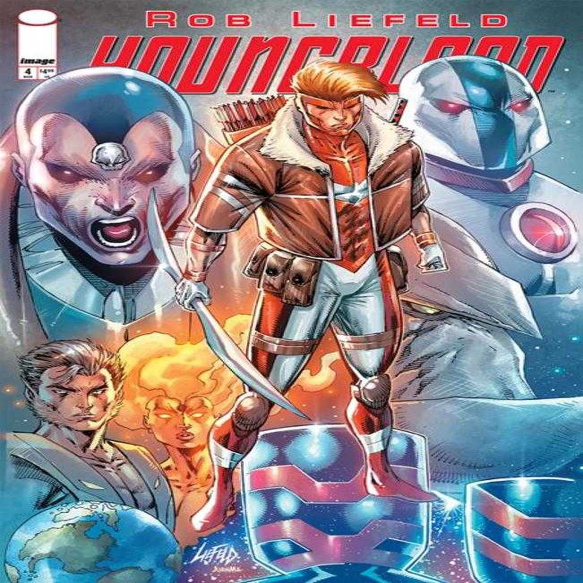 Youngblood 4 (2025) Cover A Rob Liefeld