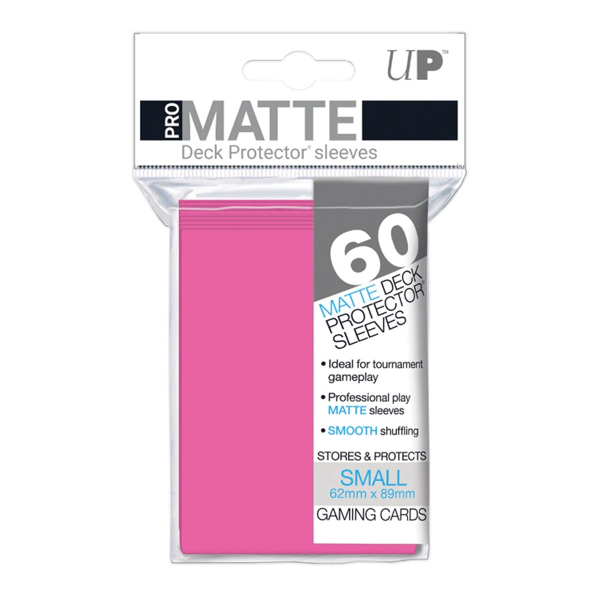 Deck Pro Mini Matte Bright Pink 60 ct