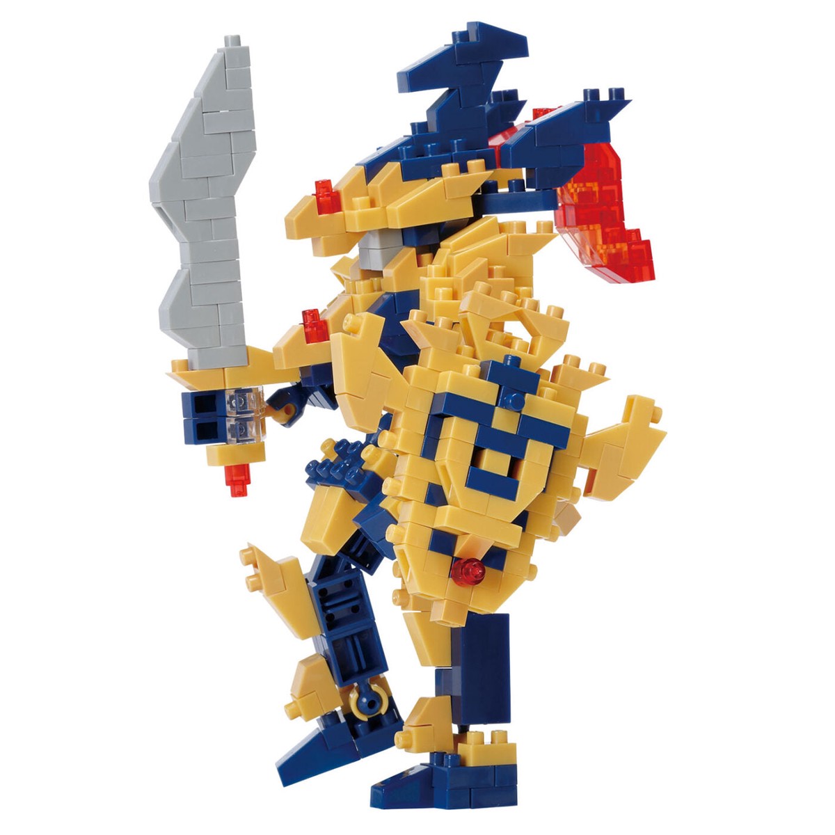 nanoblock Character Collection - Yu-Gi-Oh Duel Monsters - Black Luster Soldier (NBCC-206)