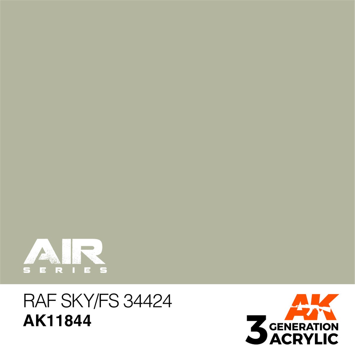 AK Interactive 3GEN Acrylic AIR - AK11844 RAF Sky FS 34424