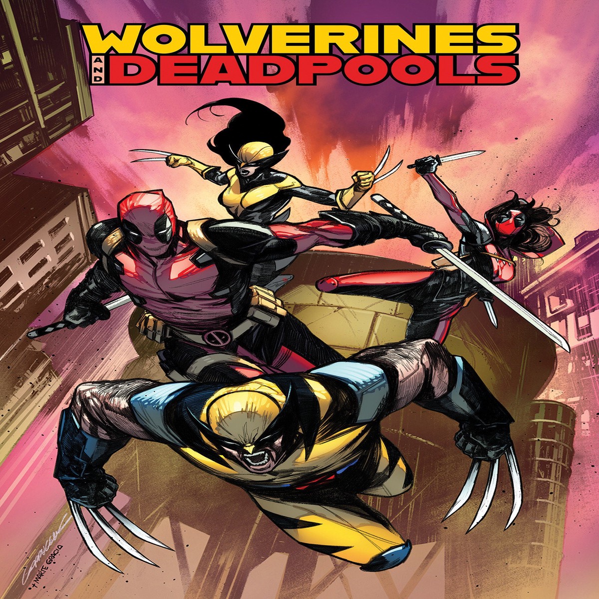 Wolverines Deadpools Claws Mercs