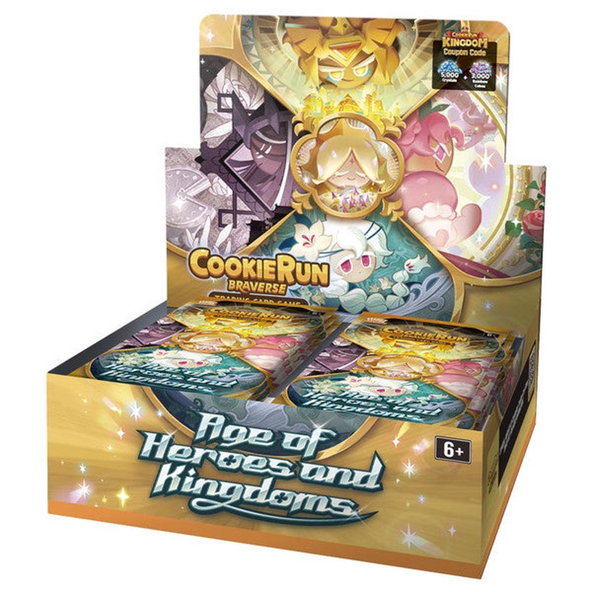 CookieRun TCG Set 2 Age of Heroes and Kingdoms Booster Display (28)