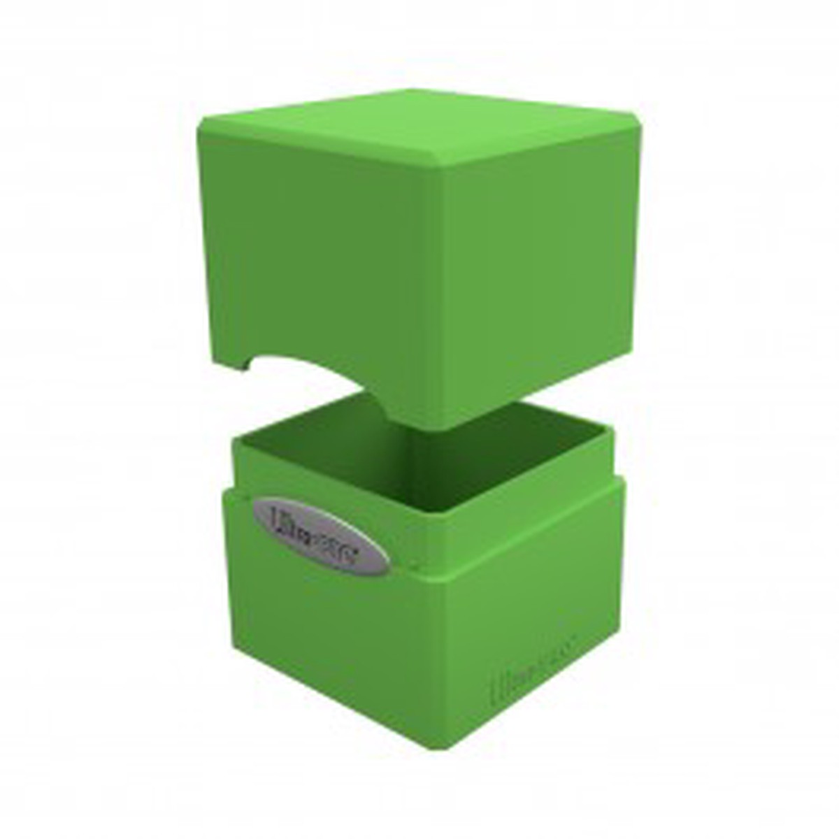 Deck Box Satin Cube Lime Green