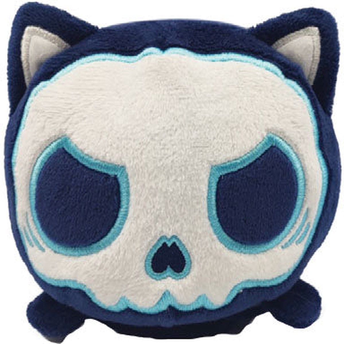 Plushie Tote Blue Skull Cat