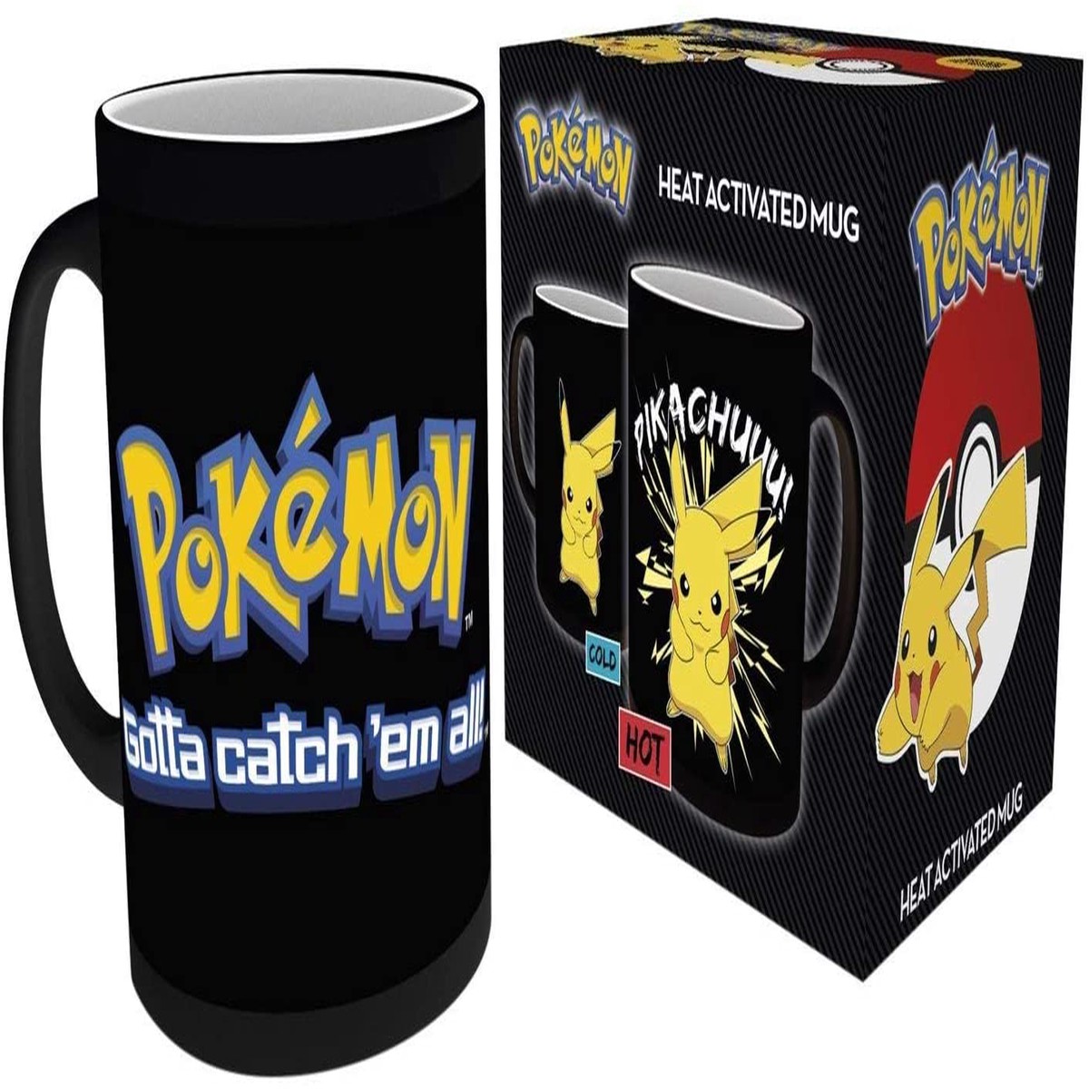 Pokemon Heat Change Mug - Pikachu