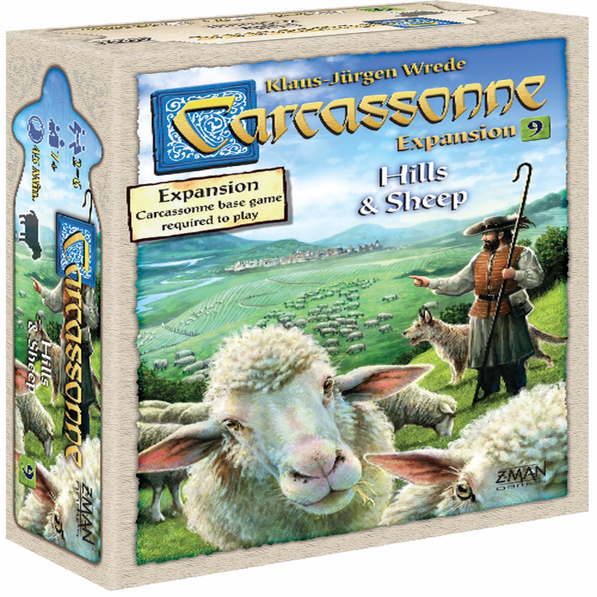 Carcassonne - Hills Sheep Expansion