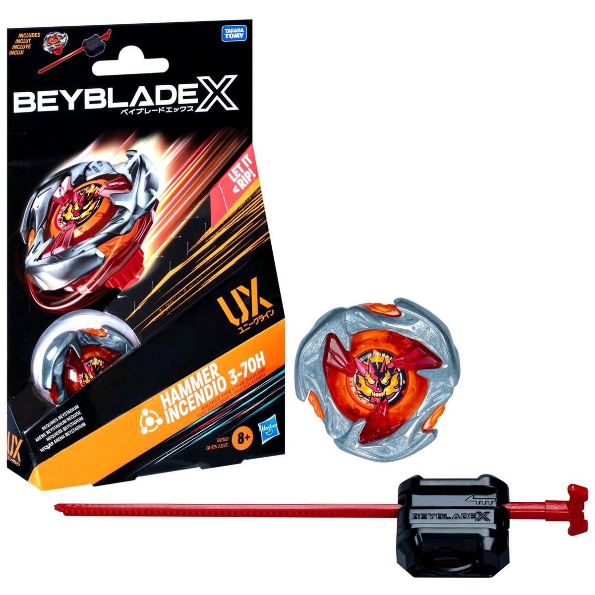 Beyblade X Starter Pack - Hammer Incendio 3-70H