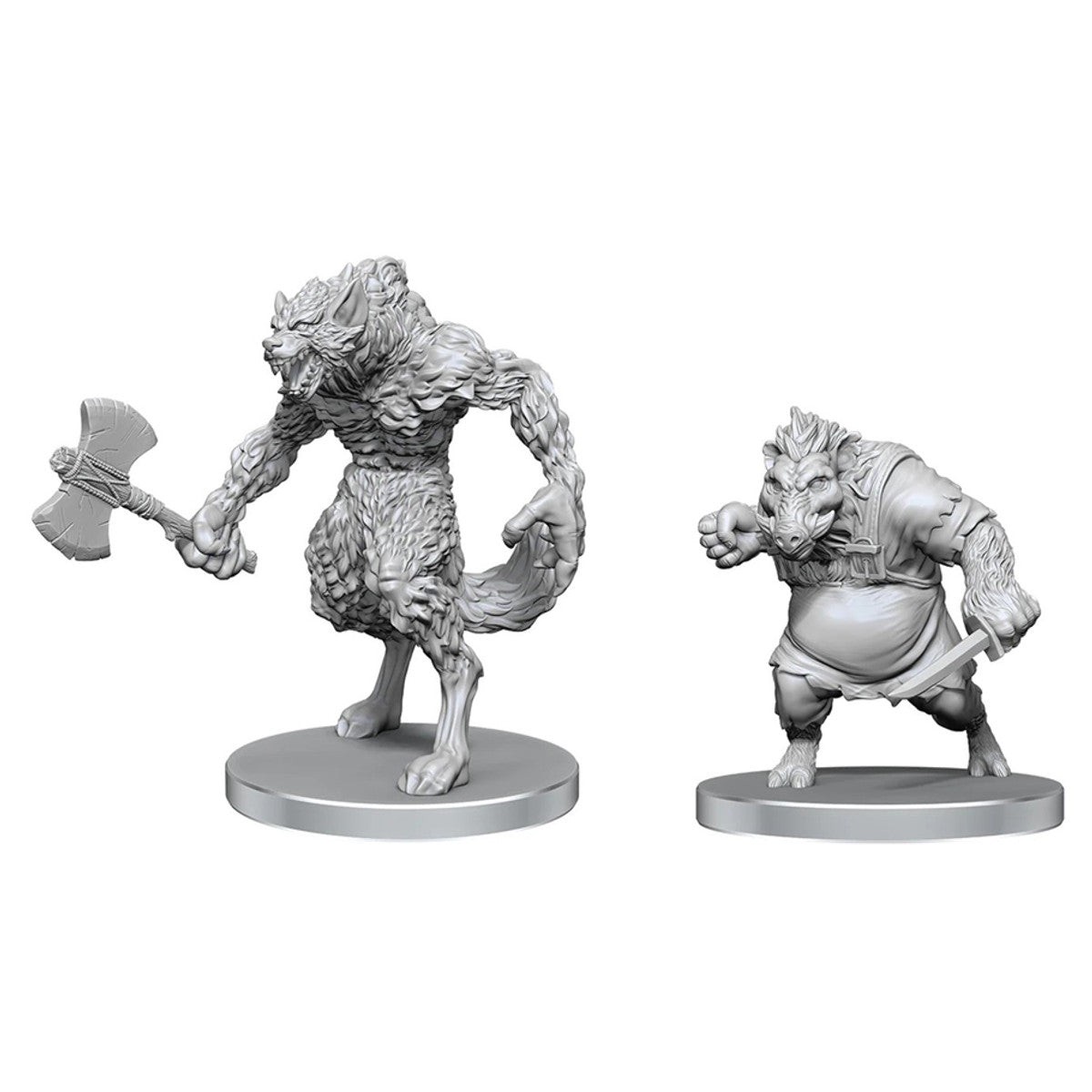 Pathfinder Battles Deep Cuts Werewolf Wereboar