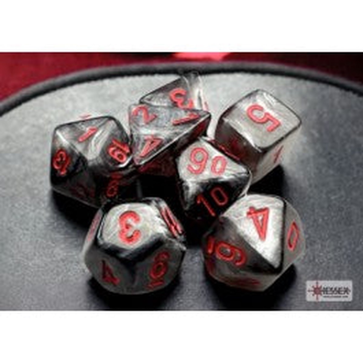 Velvet Mini BlackRed 7 Set