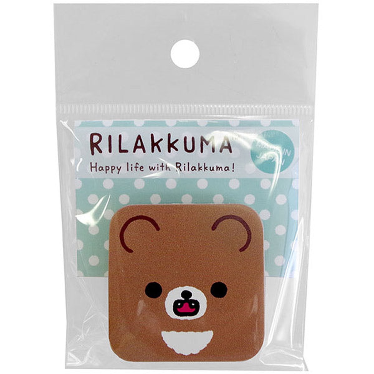 Chairoikoguma Memo Stand Face San-X Japan Rilakkuma