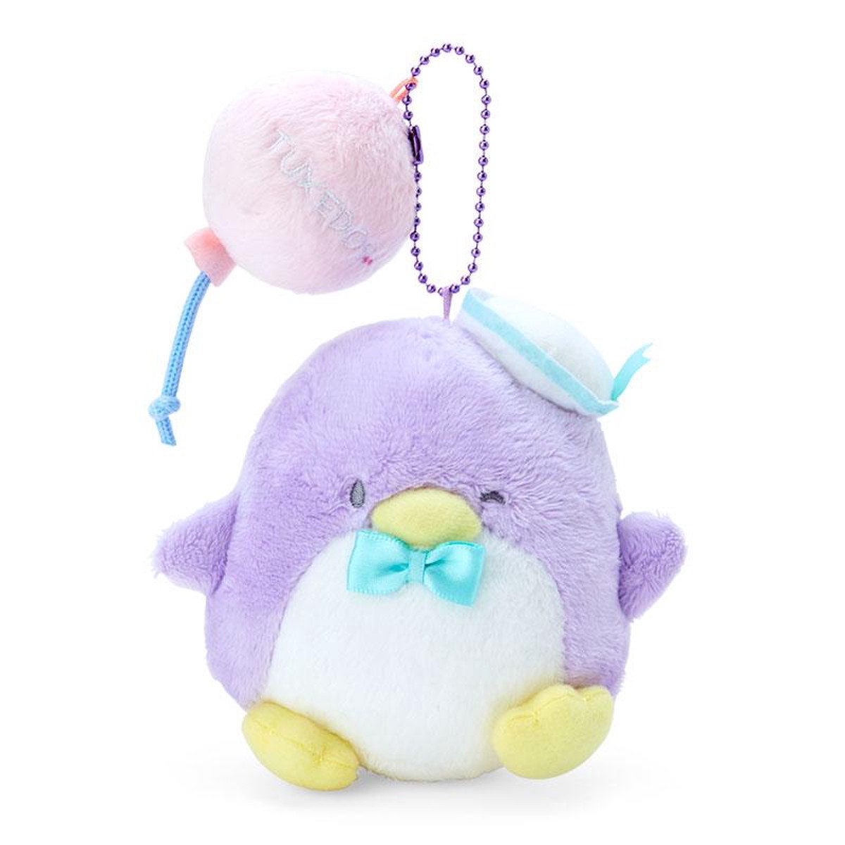 Tuxedosam Tam Plush Mascot Holder Keychain Balloon Dream Sanrio Japan