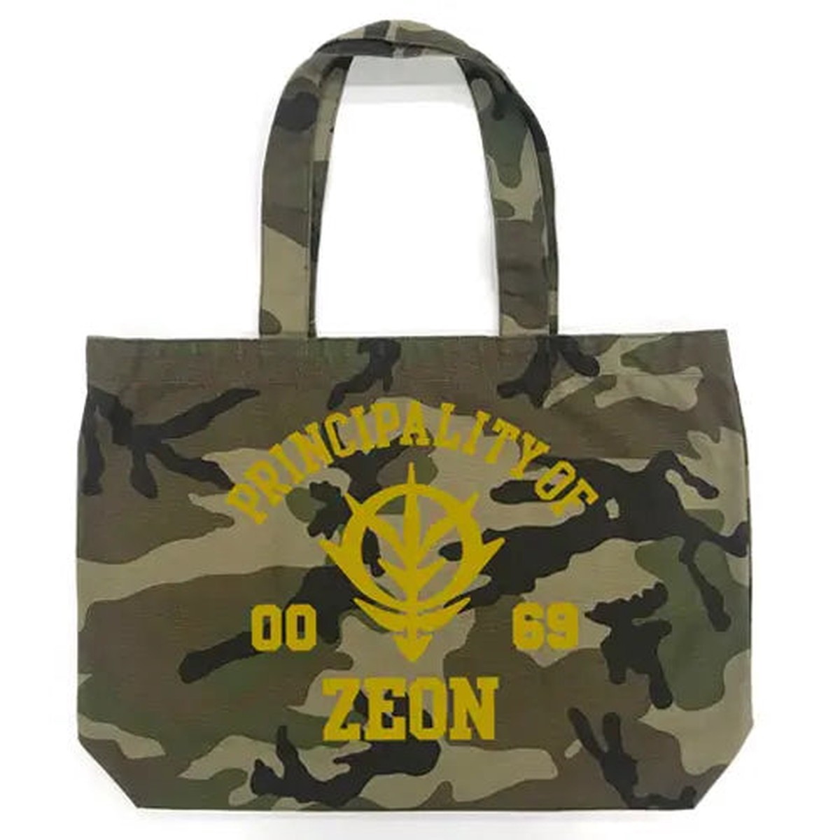 COSPA Mobile Suit Gundam Zeon Force Camouflage Heavy Canvas Tote Bag Camouflage