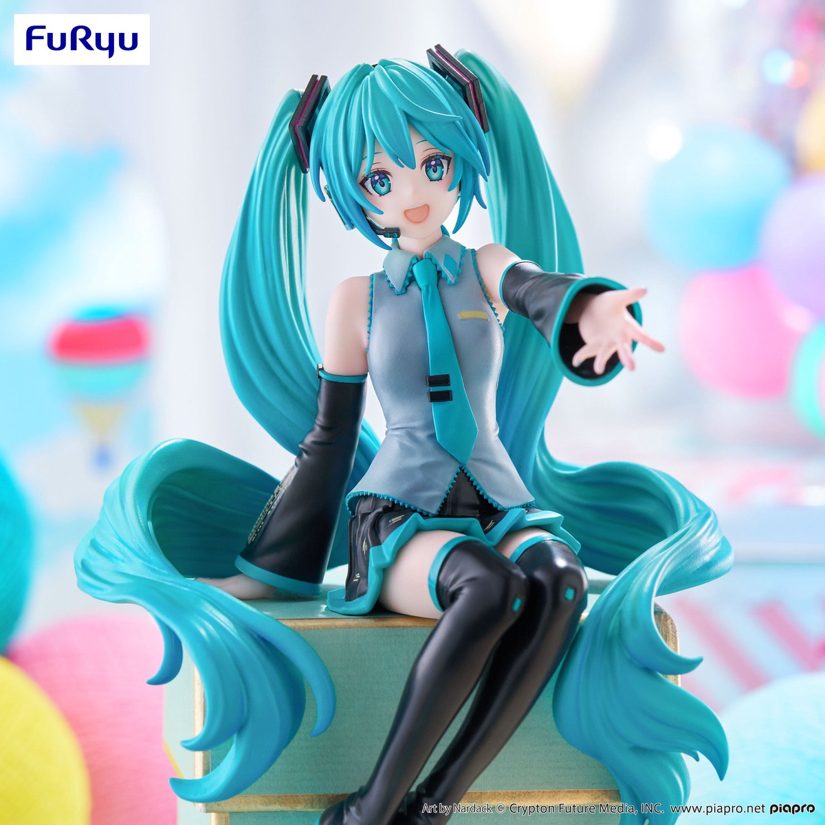FuRyu Noodle Stopper Figure - Hatsune Miku - Hatsune Miku Nardack Ver