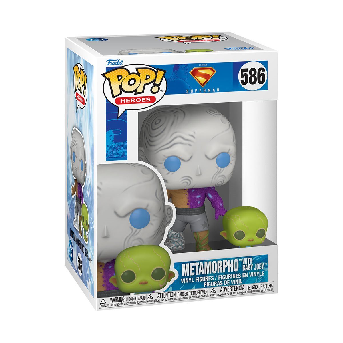 PopBuddy Superman 2025 S2 Metamorpho with Baby Joey Figure