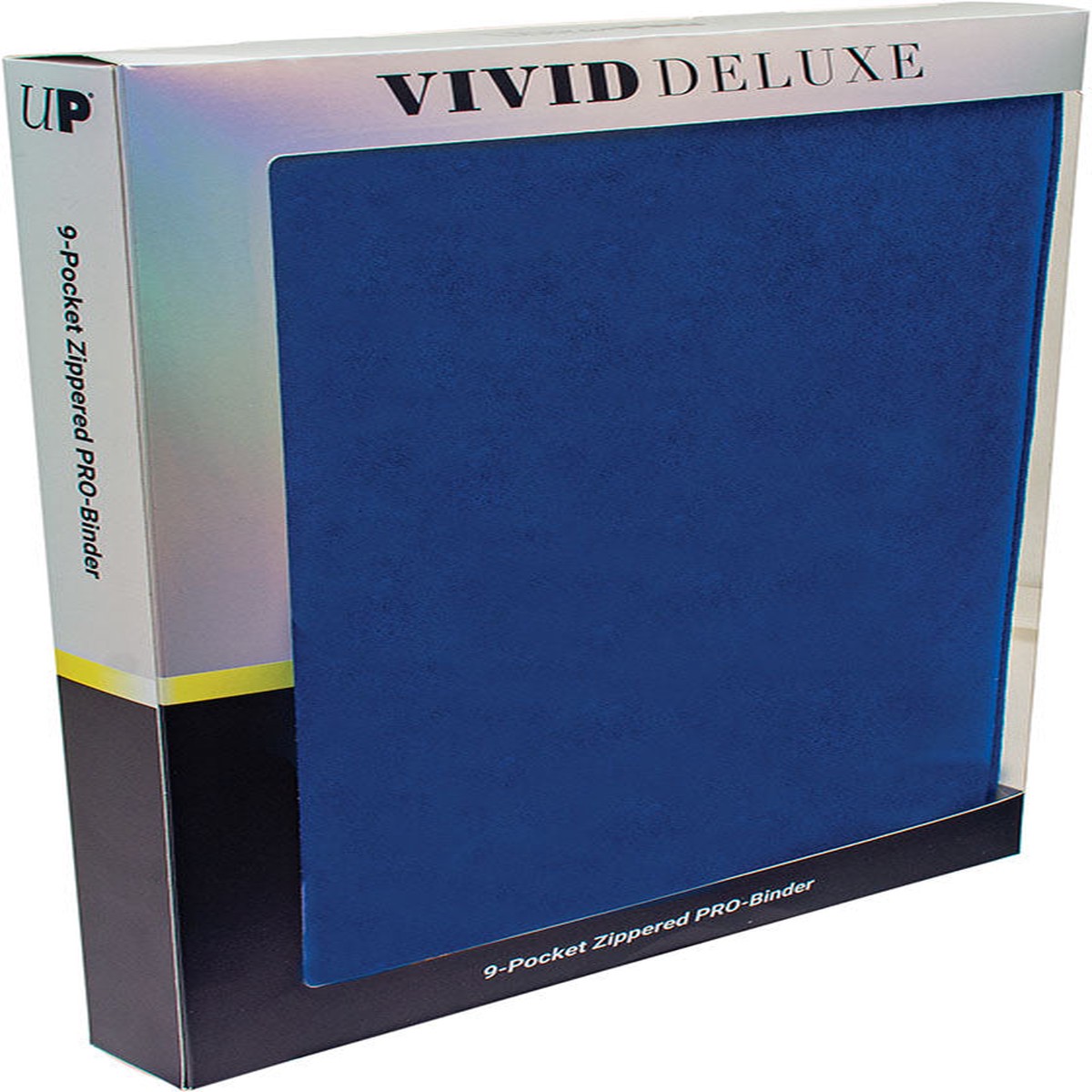 Vivid Deluxe 9-Pocket Zippered PRO-Binder Blue