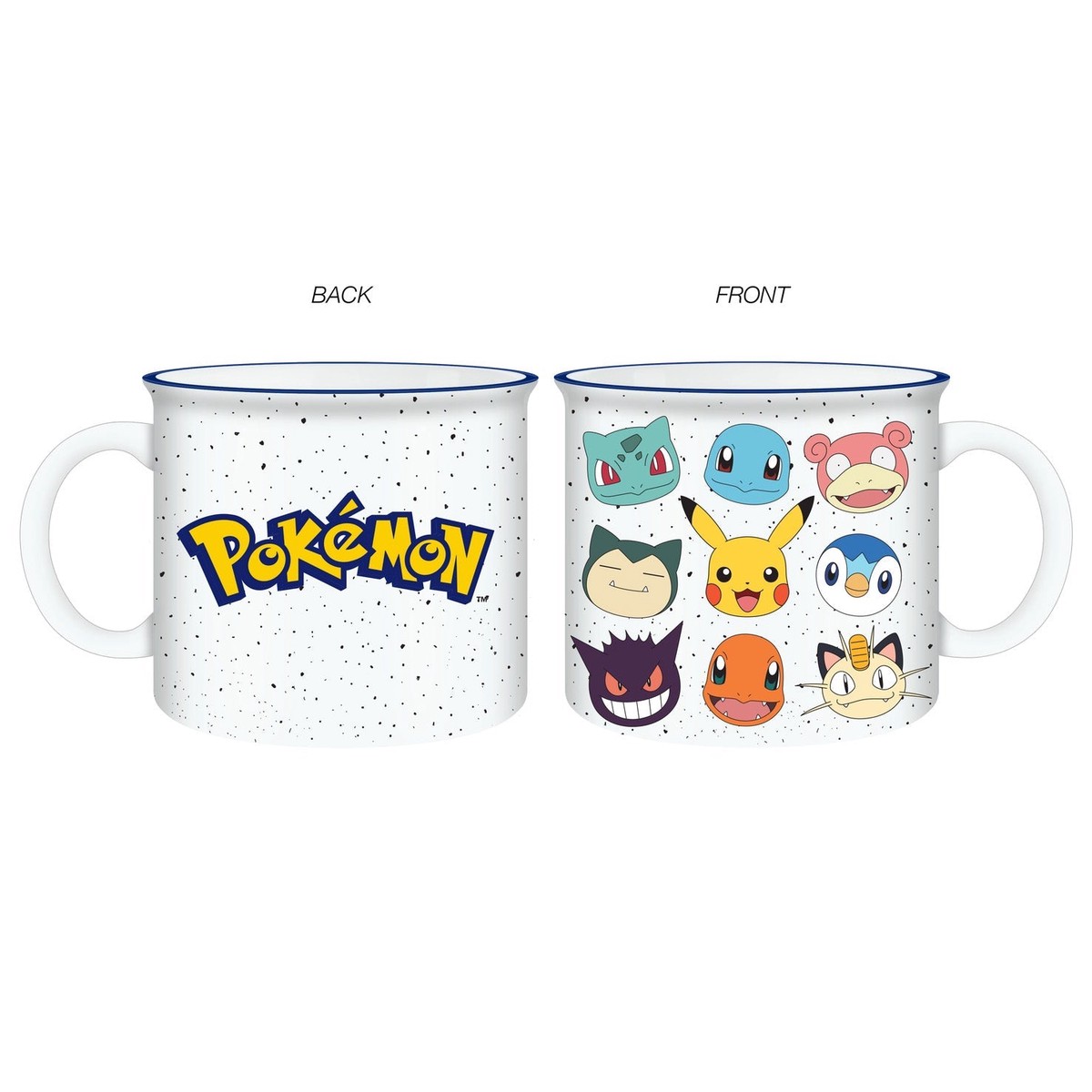 Pokmon Jumbo Camper Mug - Faces