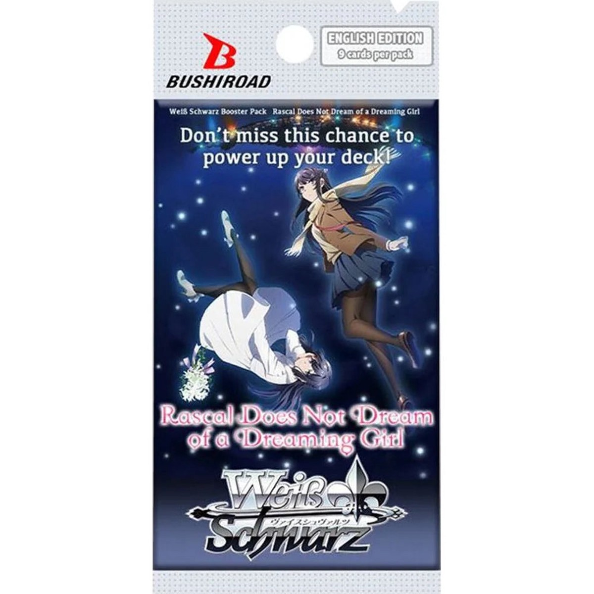 Weiss Schwarz Rascal Does Not Dream of a Dreaming Girl Booster Pack