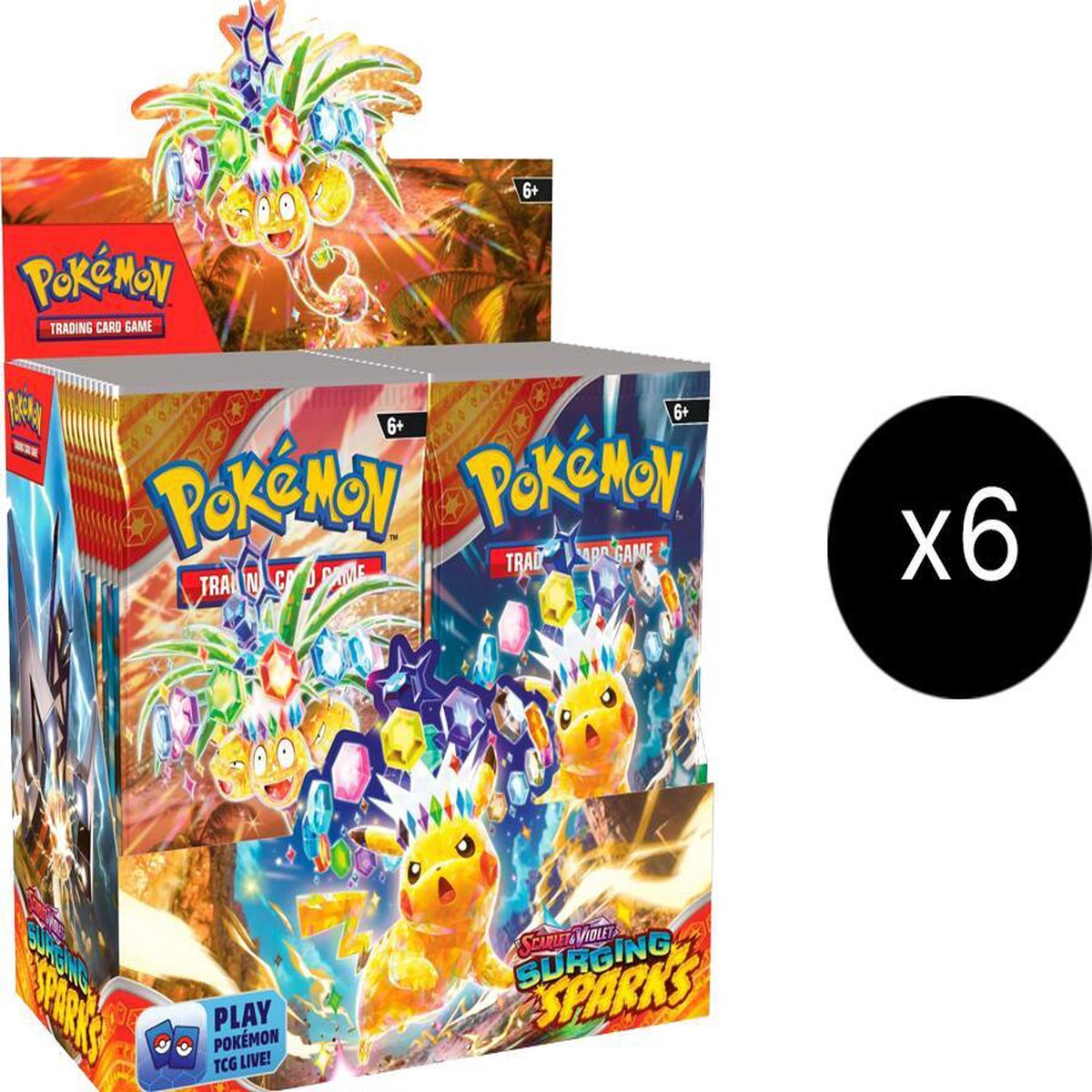 Scarlet Violet - Surging Sparks - Booster Case