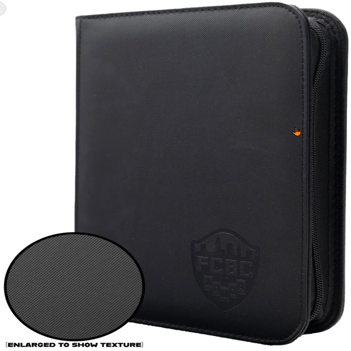 FCBC 4-Pocket Binder Black