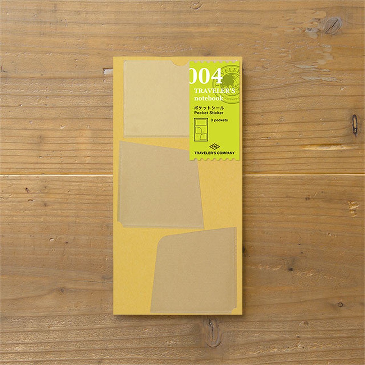 Travelers Notebook Japan Regular Size Refill 004 Pocket Stickers 14248006