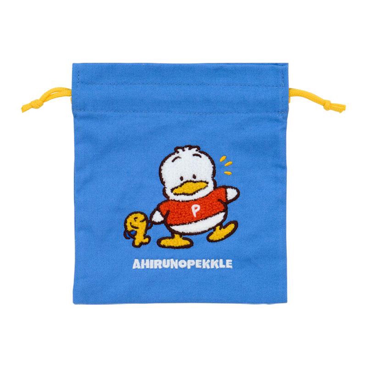 Ahiru no Pekkle Drawstring Pouch Sagara Embroidery Retro Sanrio Japan 2025