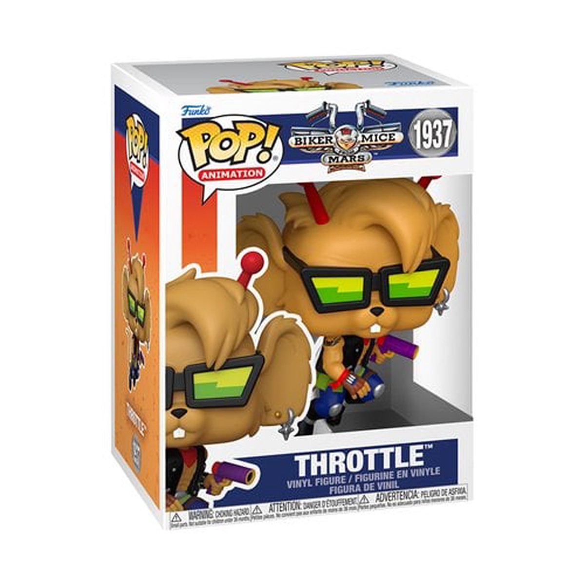 Funko POP Biker Mice From Mars (1993) - Throttle 1937