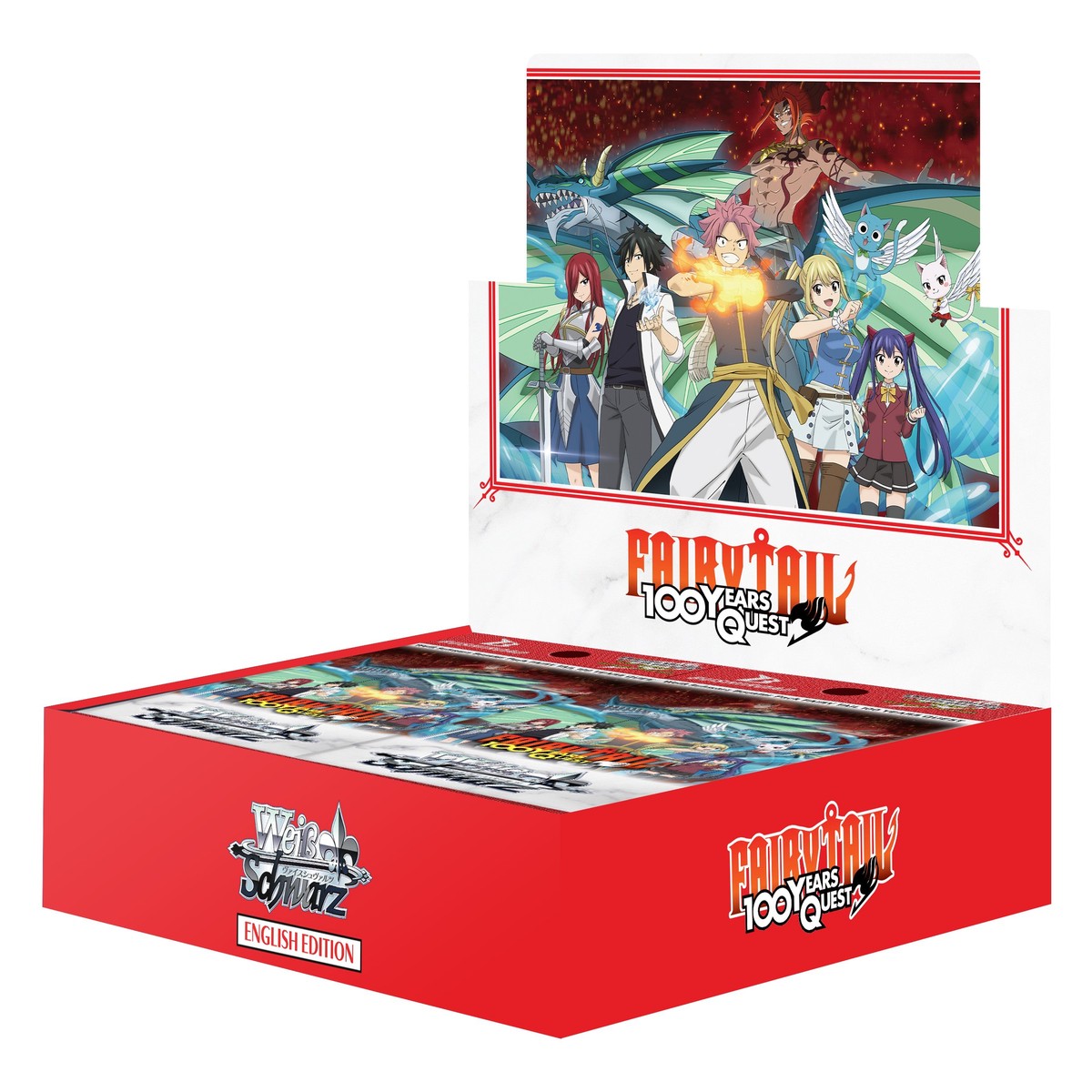 Weiss Schwarz Fairy Tail 100 Years Quest Booster Display