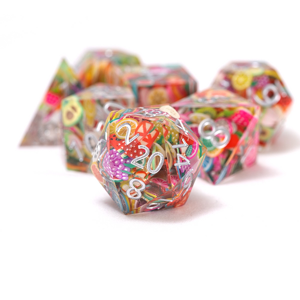 Sirius Dice Dice Set - Sharp - Fruit