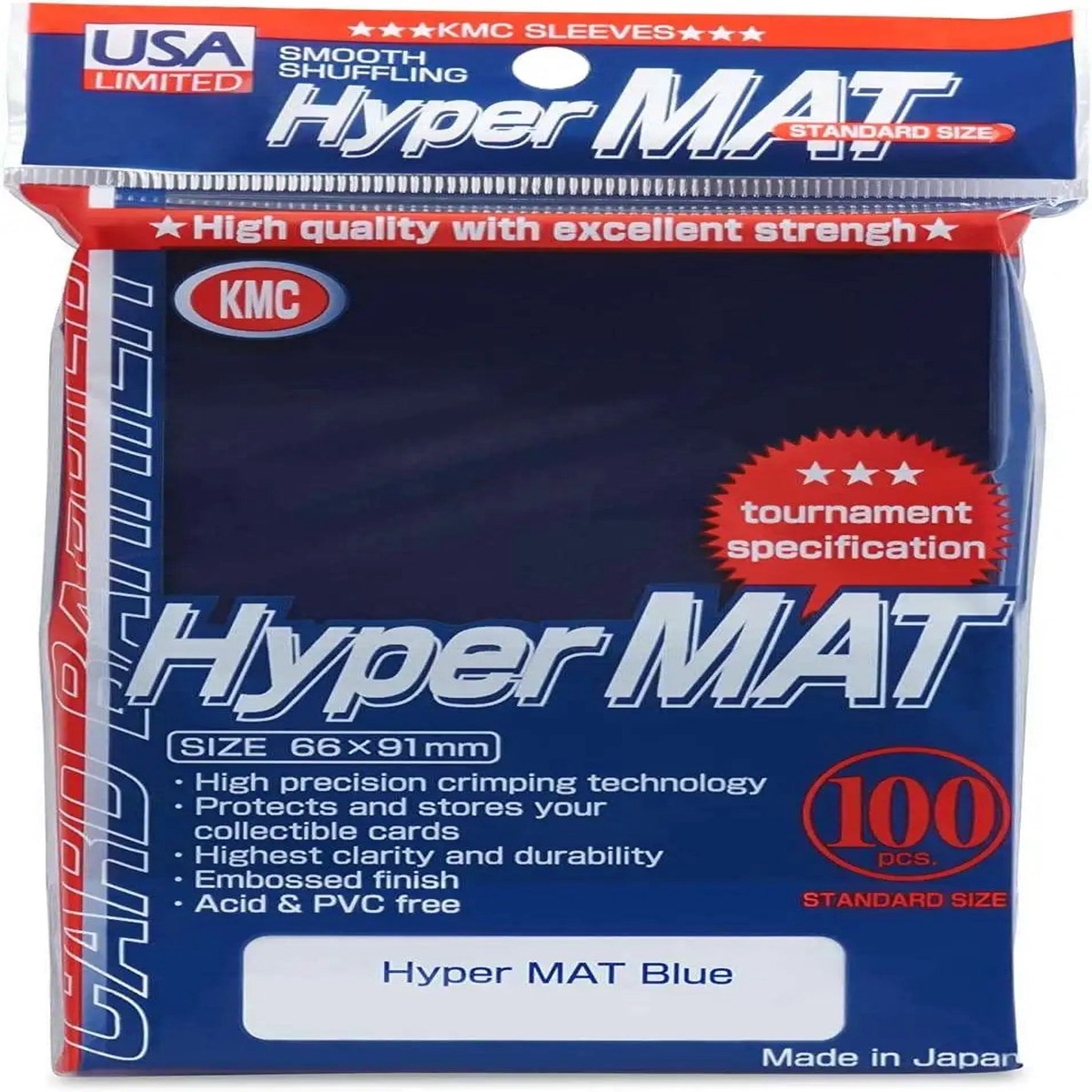 Deck Pro KMC HM USA Blue 100ct