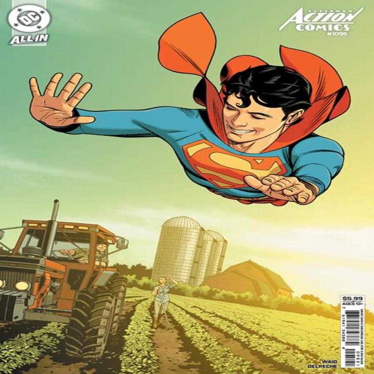 Action Comics 1095 Cover B Chris Sprouse Card Stock Variant