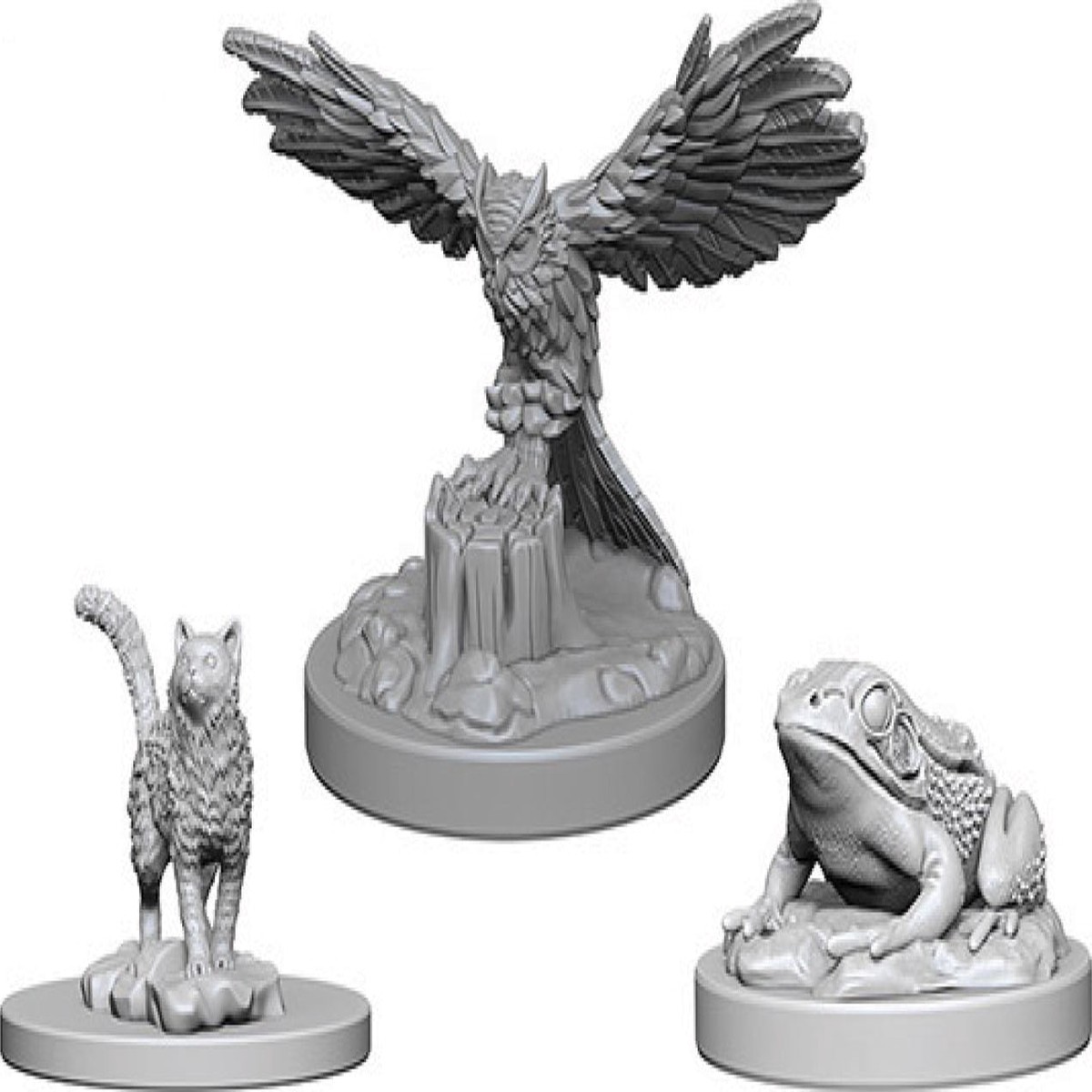 WizKids Deep Cuts Unpainted Miniatures W04 Familiars
