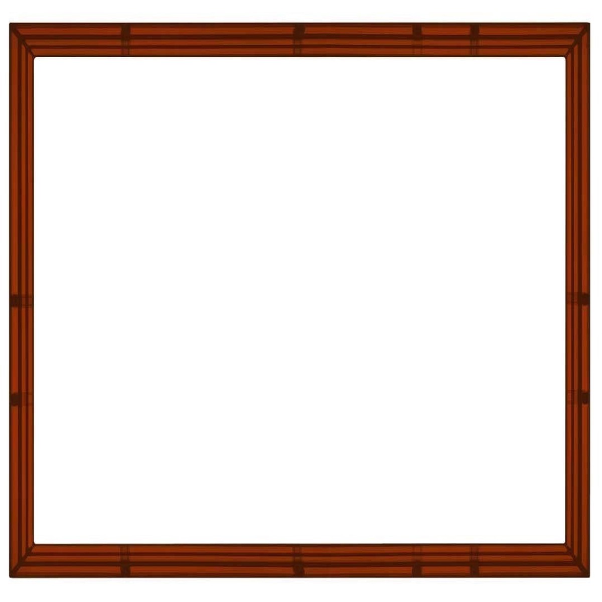 Puzzle Frame Crystal Panel - Brown (182 x 257 cm)
