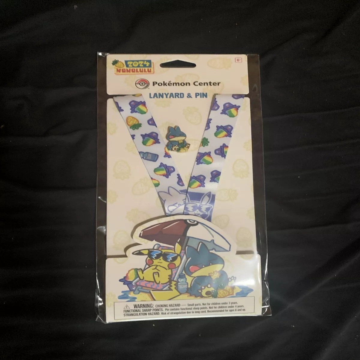 Pokemon 2024 World Championship Lanyard Pin