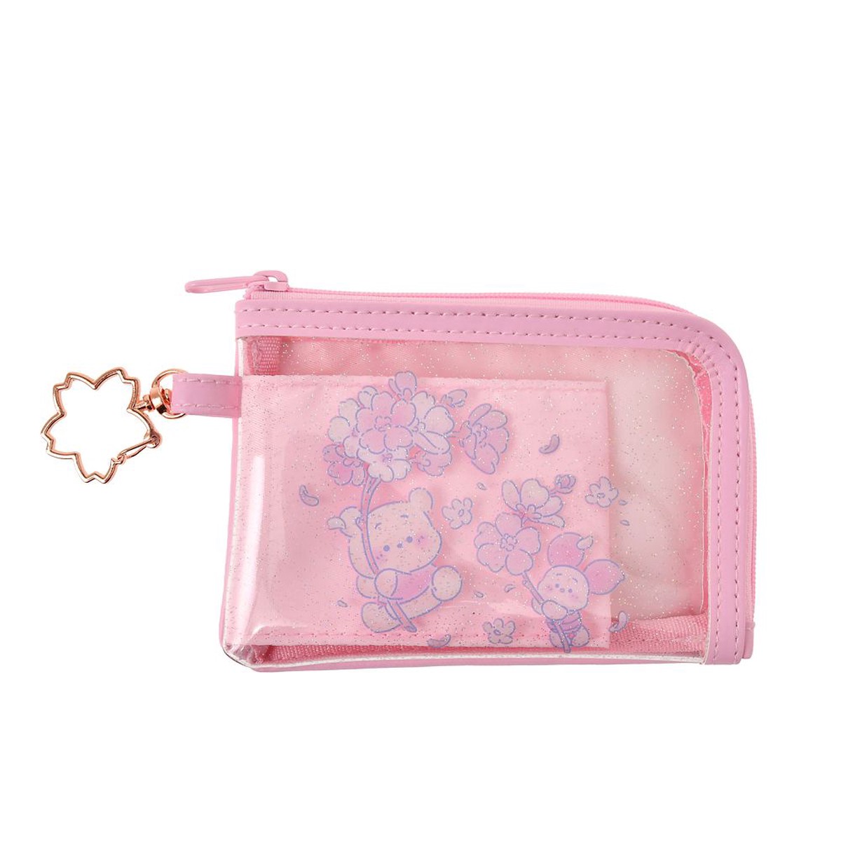 Winnie the Pooh Piglet Pass Case SAKURA COLLECTION 2026 Disney Store Japan
