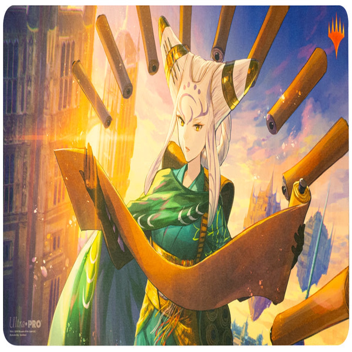 Magic the Gathering War of the Spark Alternate Art Playmat - Tamiyo