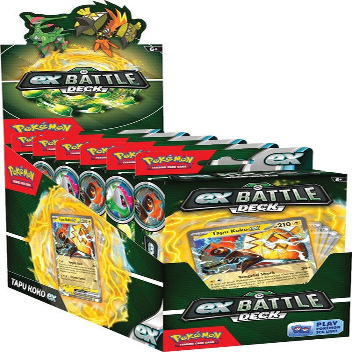 Tapu Koko ex Iron Leaves ex Battle Deck