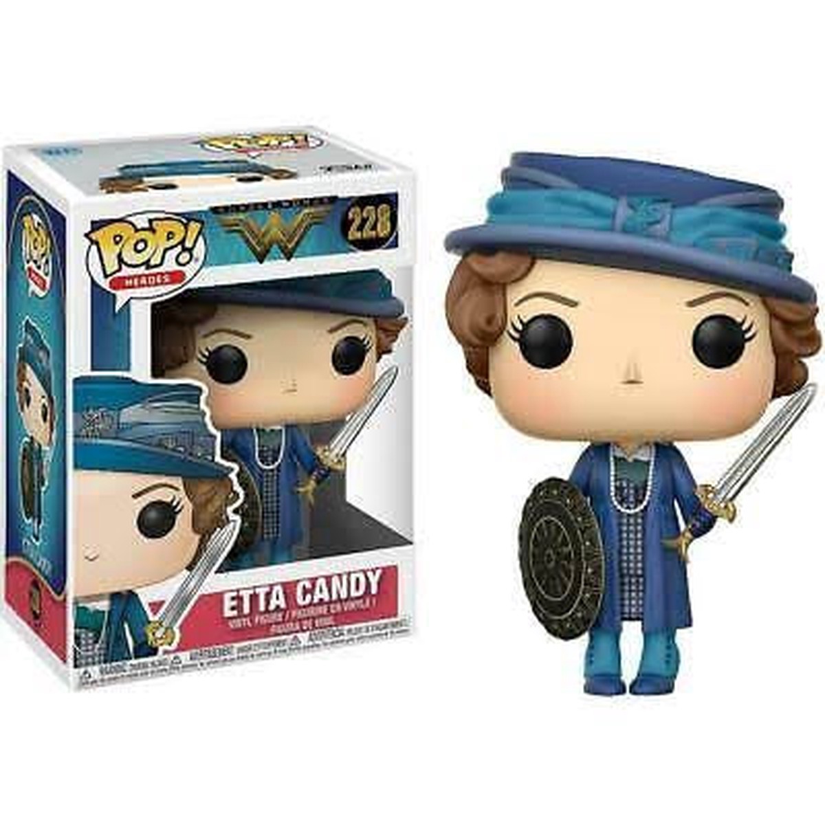 Funko POP DC Wonder Woman - Etta Candy with Sword Shield 228