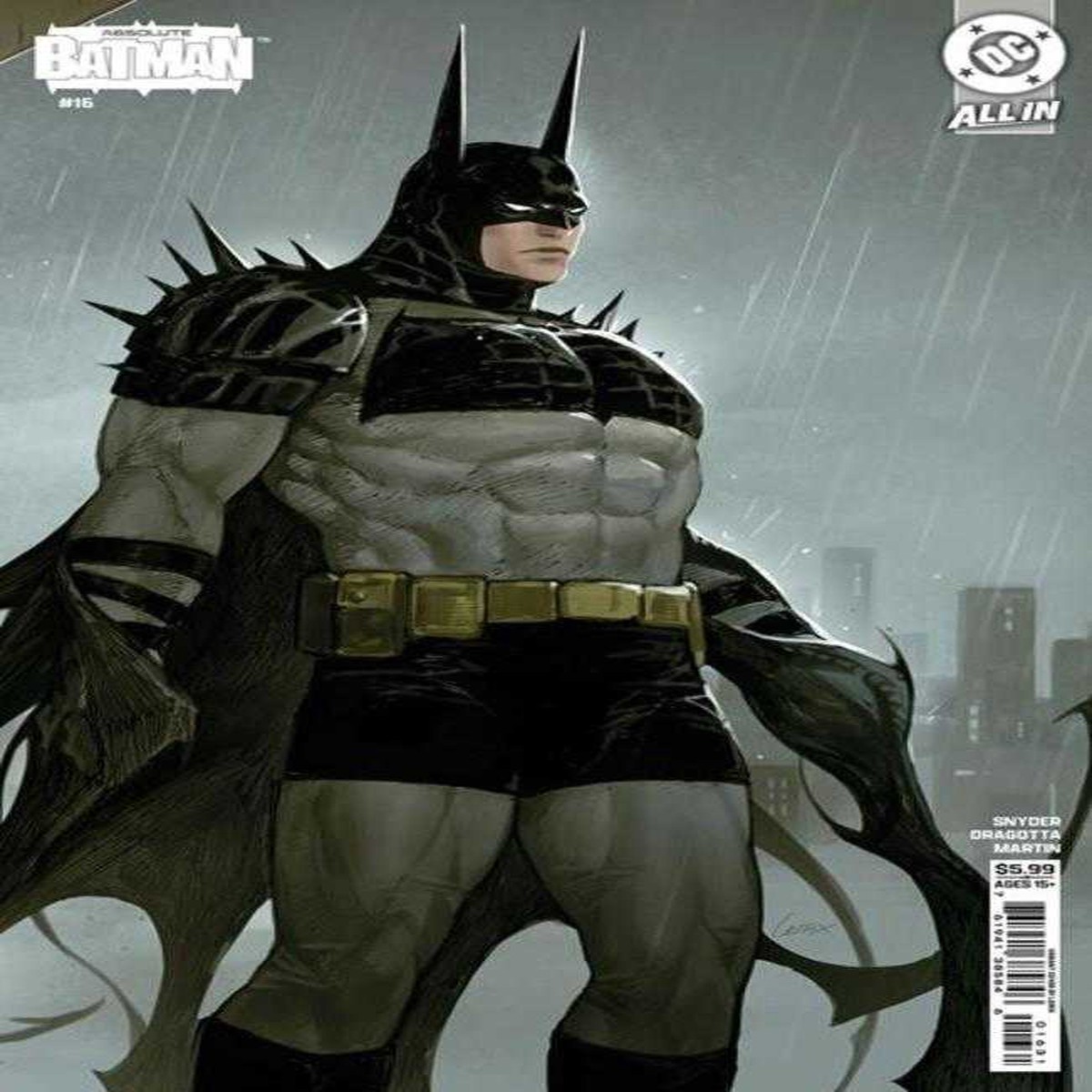 Absolute Batman 16 Cover C Lesley Leirix Li Connecting Card Stock Variant
