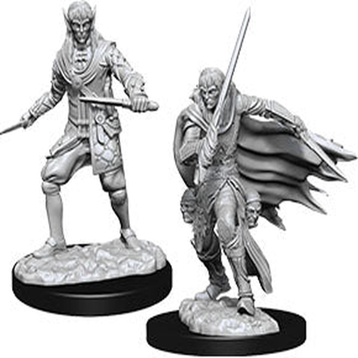 Pathfinder Deep Cuts Unpainted Miniatures W10 Male Elf Rogue