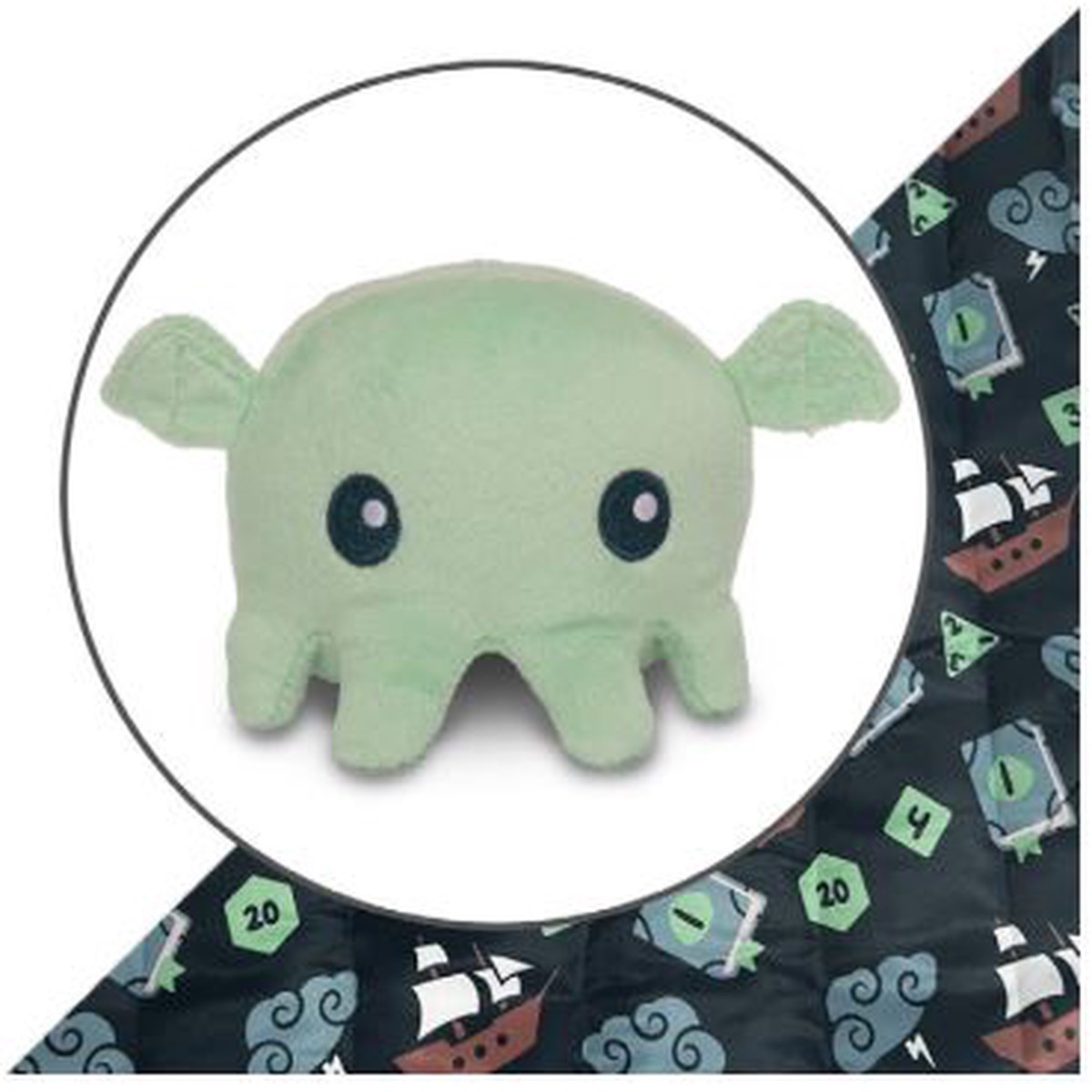 Plushie Tote Mint Cthulhu