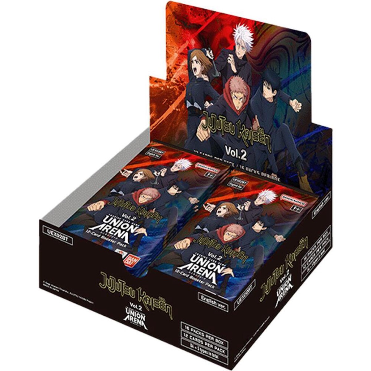 Union Arena CG Jujutsu Kaisen Vol 2 Booster Box