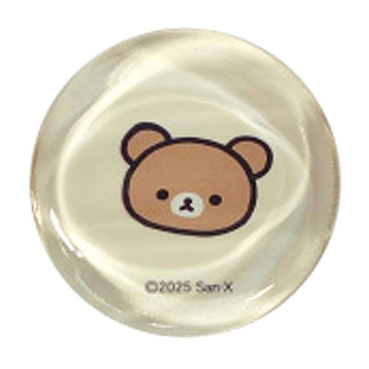 Chairoikoguma Glass Chopsticks Rest Beige San-X Japan 2026 Rilakkuma